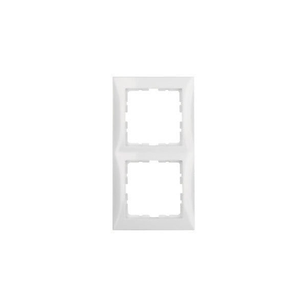 Hager/Berk Rahmen 2f. pws/gl senkr. u.waagerecht 10128989
